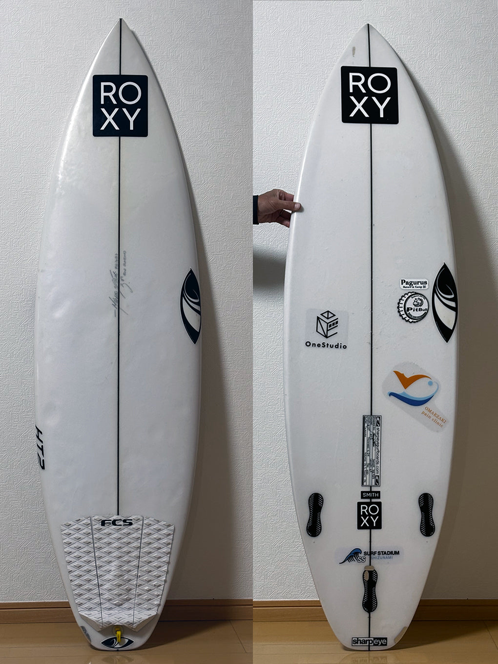 Sumomo Sato 佐藤李 使用済 HT2 5'7" x 18.25" x 2.25" 23.2L #781489