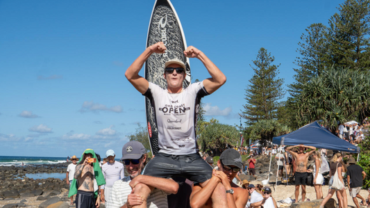 WSLワールドジュニアに続き、ゴールドコースト QS4000でも優勝。デーン・ヘンリーが小波ファイナルで2度選んだボードとは。