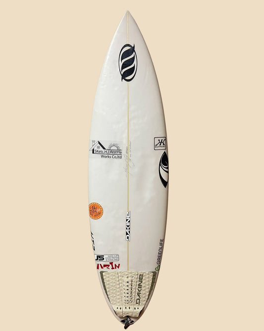 千葉一宮在庫 Rui Horikoshi 堀越ルイ 使用済 HT2  5'8" x 18.4" x 2.38" 25L #01009884