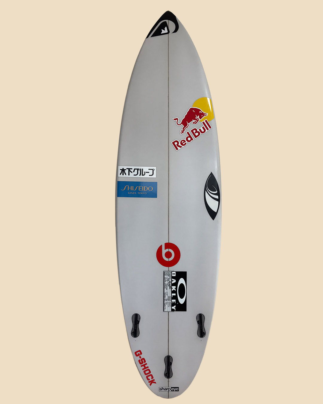 千葉一宮在庫 未使用品 直筆サイン入り Kanoa Igarashi 五十嵐カノア 使用済 HOLY TOLEDO 5'11.5" x 18.75" x 2.43" 28L #50651