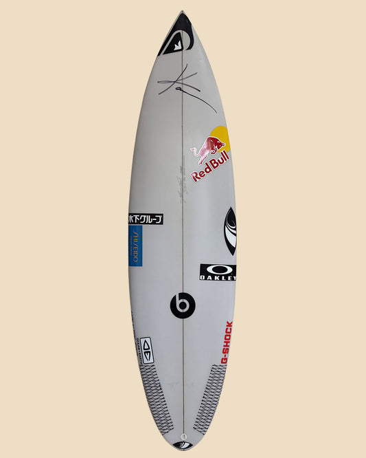 千葉一宮在庫 未使用品 直筆サイン入り Kanoa Igarashi 五十嵐カノア 使用済 HOLY TOLEDO 5'11.5" x 18.75" x 2.43" 28L #50651