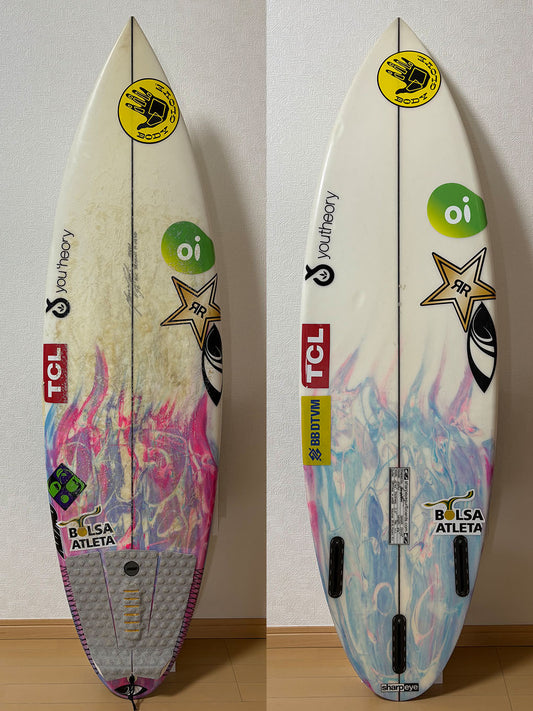 Tatiana Weston Webb  使用済 OKAY  5'6" x 18.45" x 2.3" 23.8L #50688