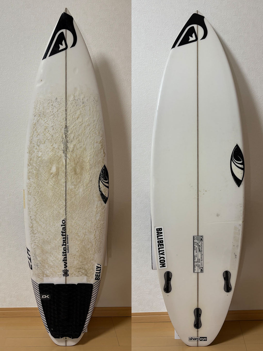 Rio Waida  使用済 HT2  5'8" x 18.25" x 2.3" 24L #53319