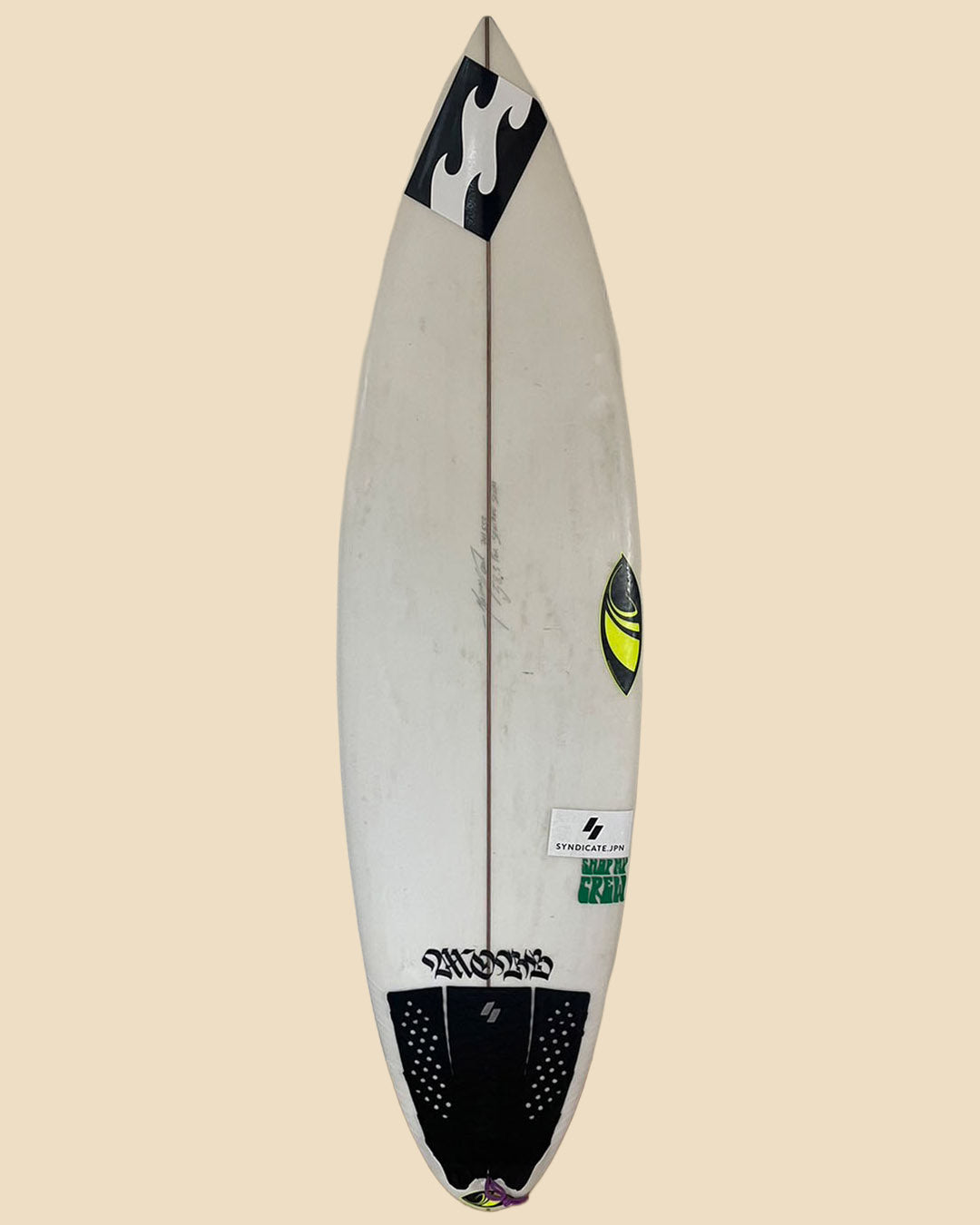 千葉一宮在庫 Sentaro Sakai 酒井仙太郎 使用済 CUSTOM  5'8.5" x 18.25" x 2.21" 23.2L #711550
