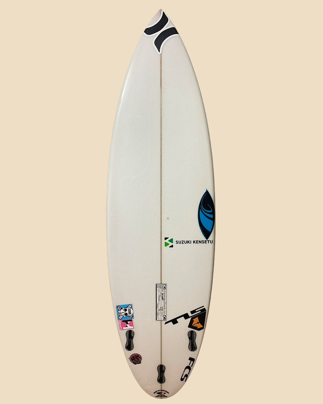 千葉一宮在庫 Ikko Watanabe 渡邉壱孔 使用済 Storms  5'9.5" x 18.35" x 2.23" 24.2L #840983