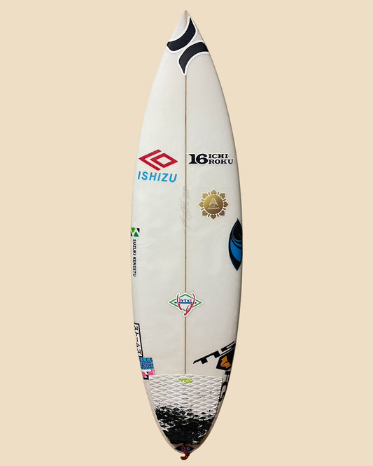 千葉一宮在庫 Ikko Watanabe 渡邉壱孔 使用済 Stormas  5'9.5" x 18.35" x 2.23" 24.2L #840983