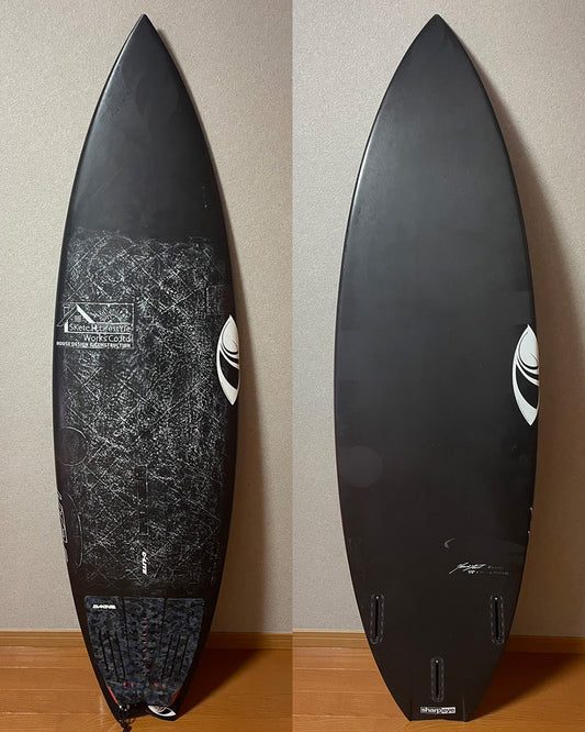 千葉一宮在庫 C1-LITE（フルカーボン）HT2.5  5'8" x 18.6" x 2.3" 24.8L #25001