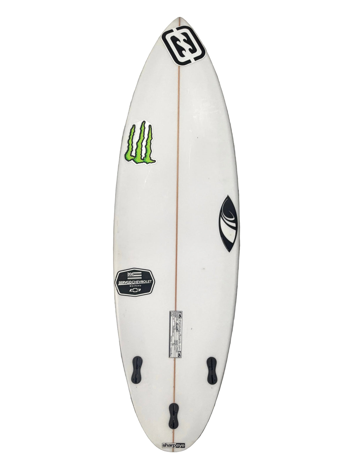 USA工場在庫 中古 Seth Moniz File Fifty 5'9.5" x 18.6" x 2.36" 25.6L