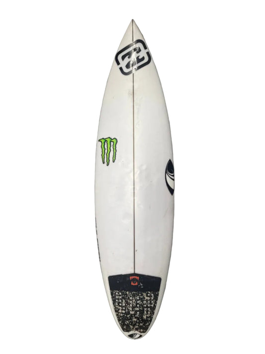 USA工場在庫 中古 Seth Moniz File Fifty 5'9.5" x 18.45" x 2.36" 25.57L
