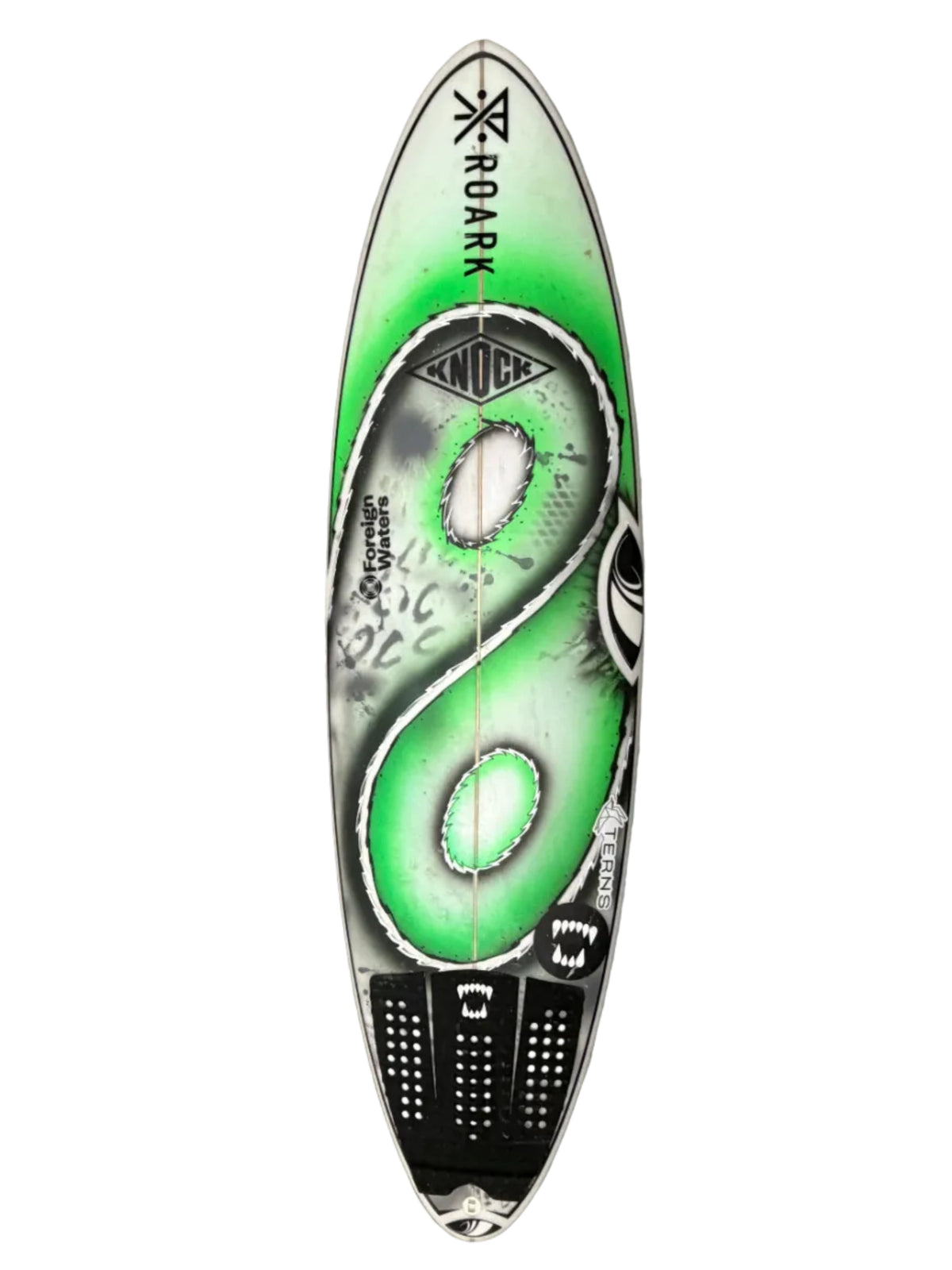 USA工場在庫 中古 Koa Smith Stubbed Toe (Barrel Prototype) 5'8" x 19" x 2.64" 29.9L