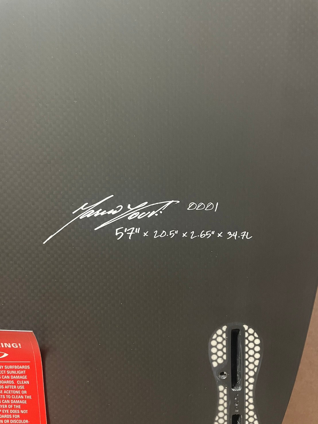 千葉一宮在庫 C1-LITE（フルカーボン）Zipper 5'7" x 20.5" x 2.65"  34.7L