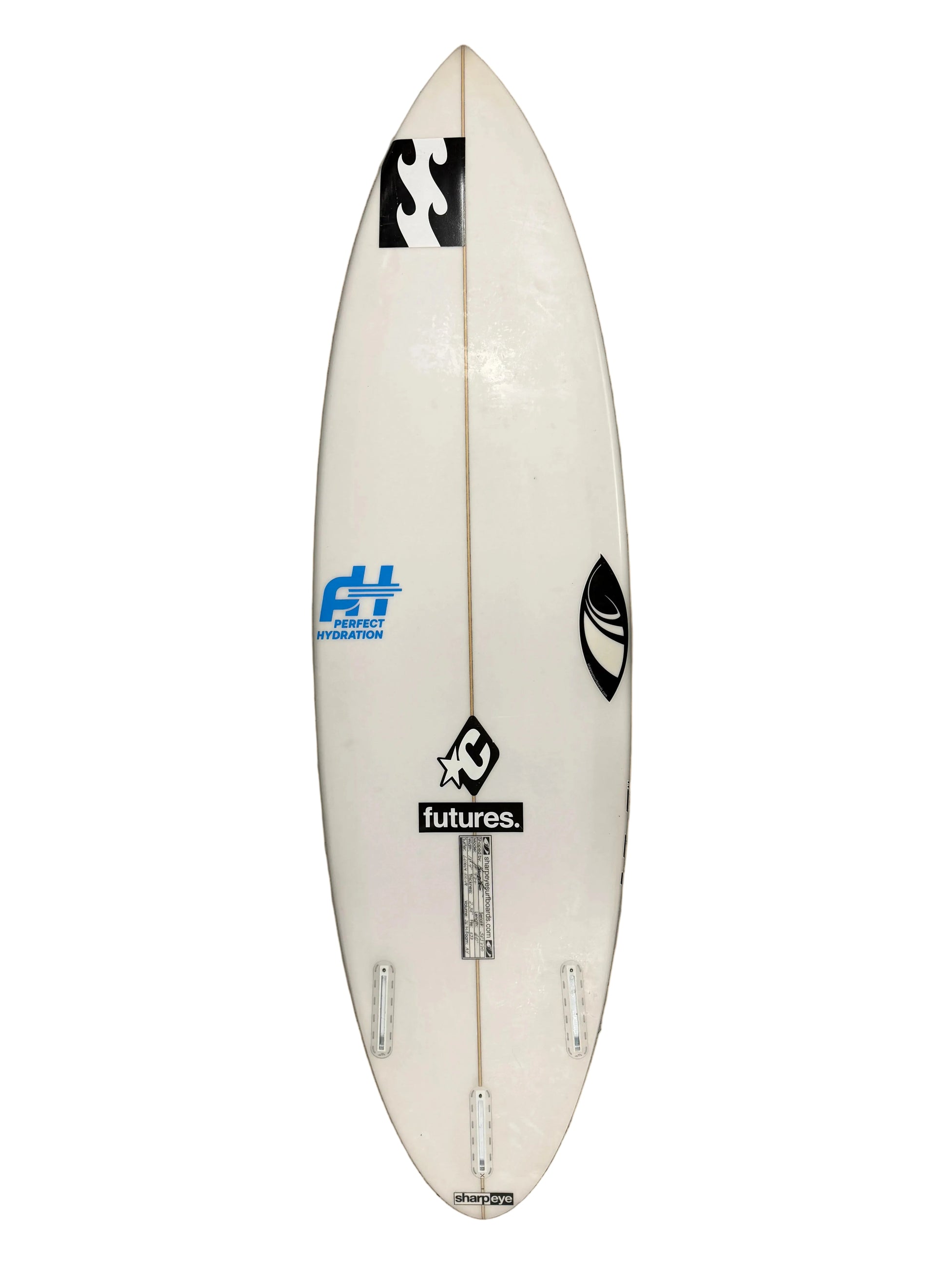 USA工場在庫 中古 Once Luana Silva #77+ 6'0" x 18.4" x 2.38" 26.7L