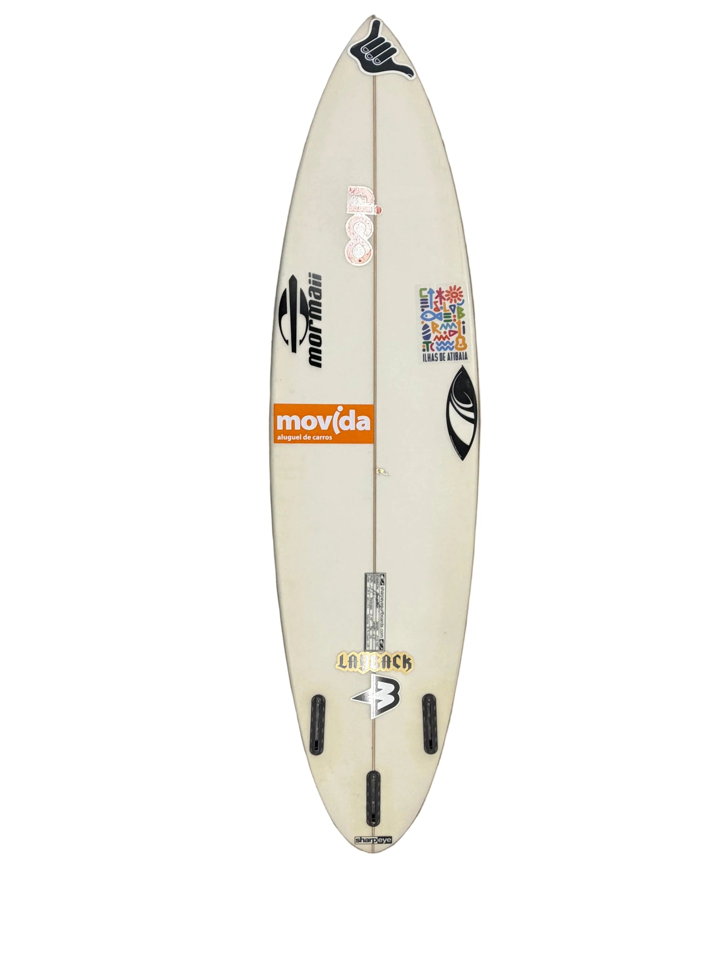 USA工場在庫 中古 Ian Gouveia SG - 1 6'8" X 18.5" X 2.48" 30.7L
