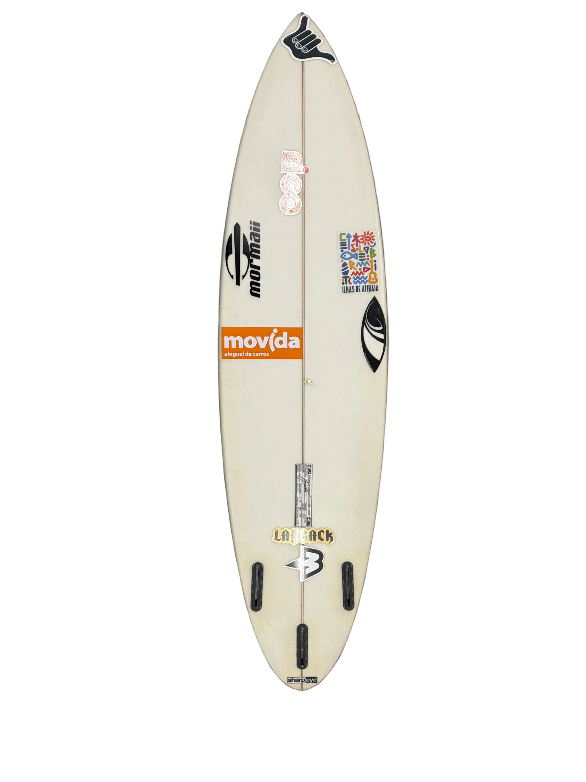 USA工場在庫 中古 Ian Gouveia SG - 1 6'8" X 18.5" X 2.48" 30.7L
