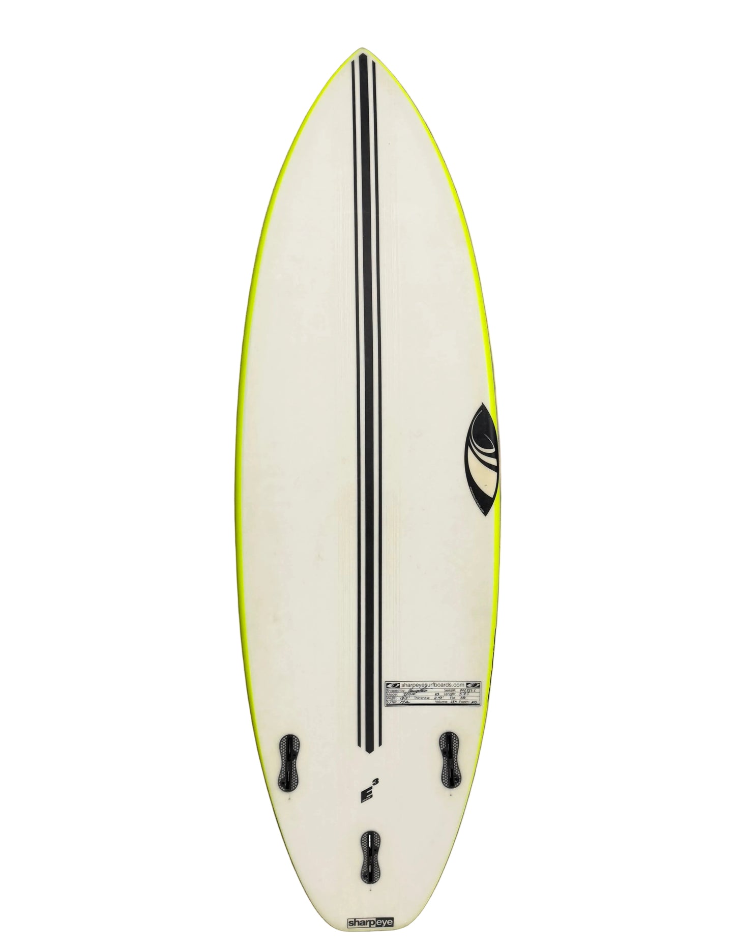 USA工場在庫 Marcio Zouvi 中古 E3 Disco 5'8.5" x 19.5 x 2.48 28.4L