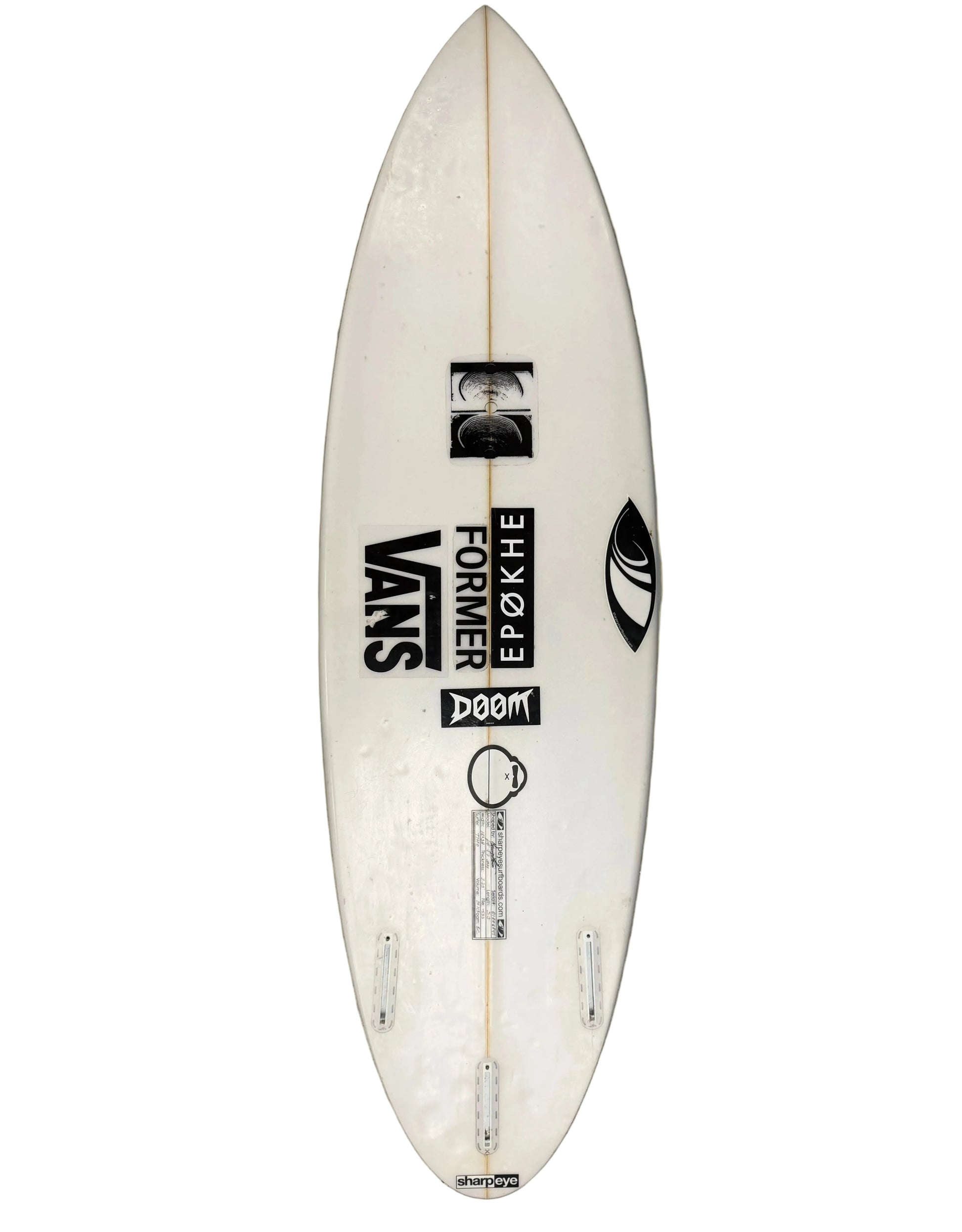 USA工場在庫 中古 Timo Simmers #77 5'9" x 18.38" x 2.29" 24.7L