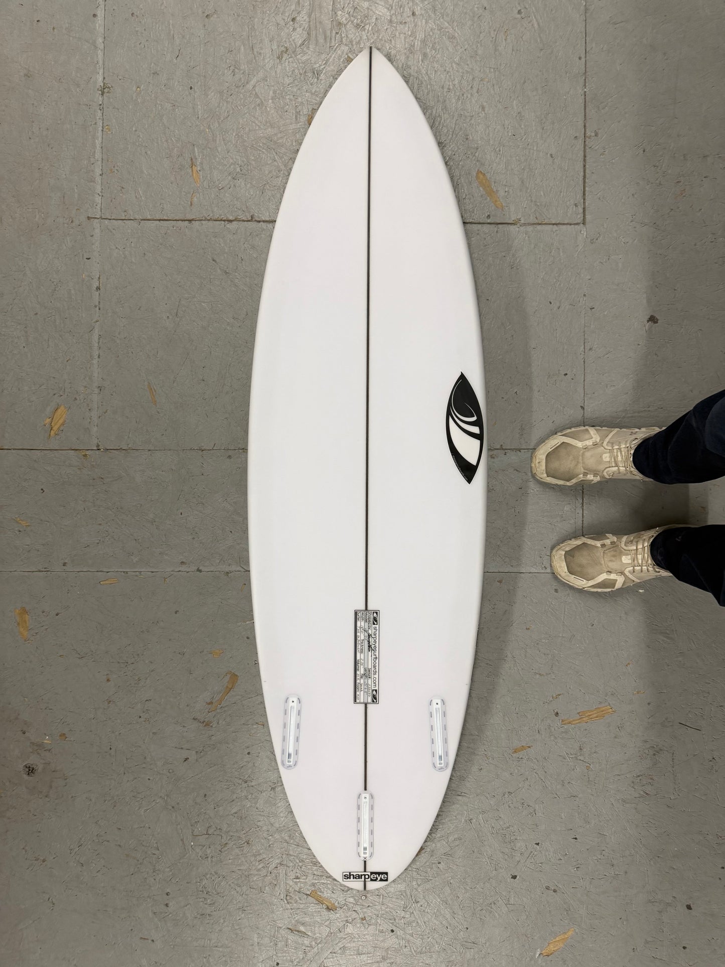 USA工場在庫 未使用品 Tya Zebrowski #77 5'7.5" x 18.21" x 2.25" 23.5L