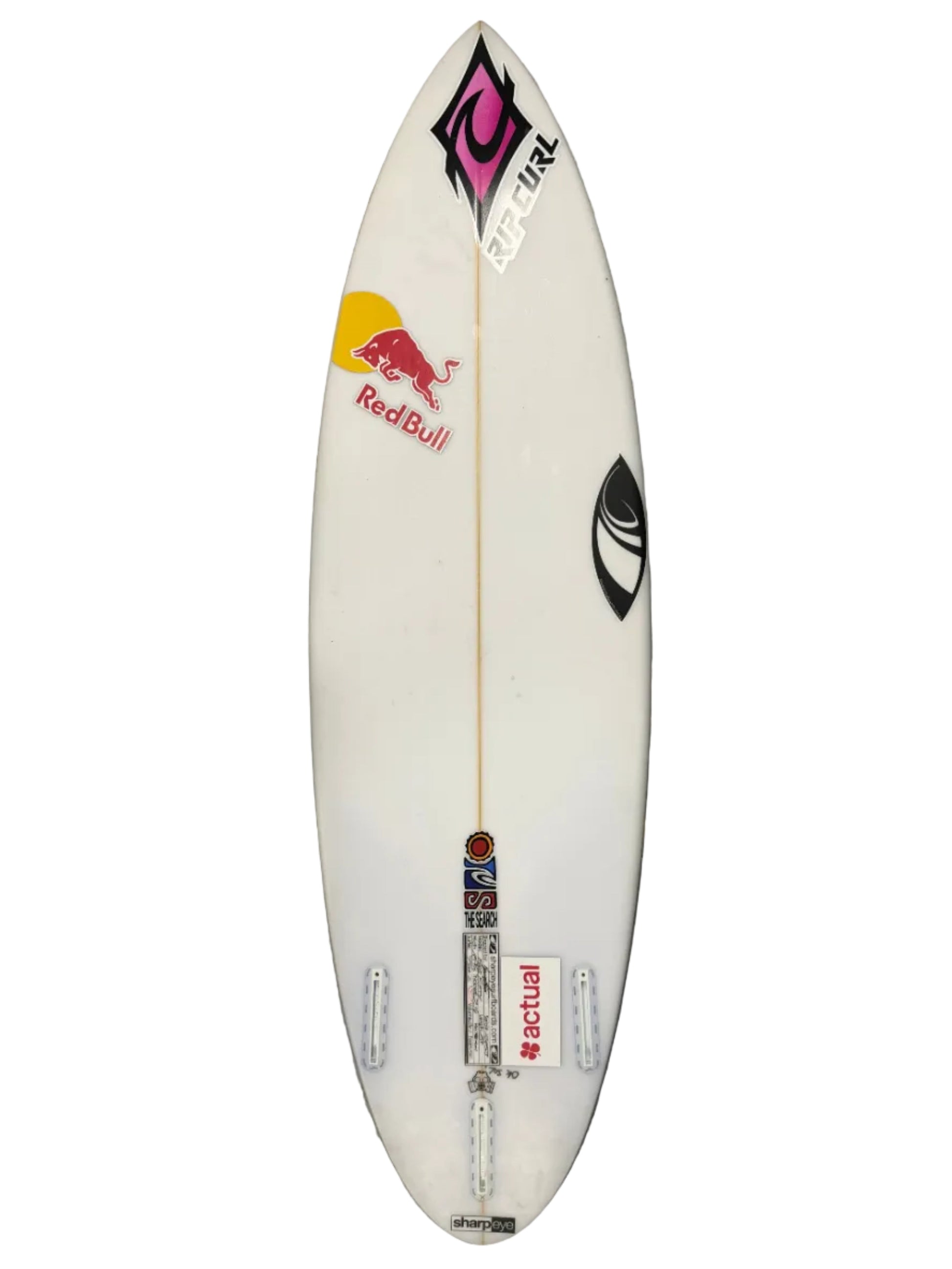 USA工場在庫 中古 Tya Zebrowski File Fifty 5'9" x 18.19" x 2.25" 24.1L