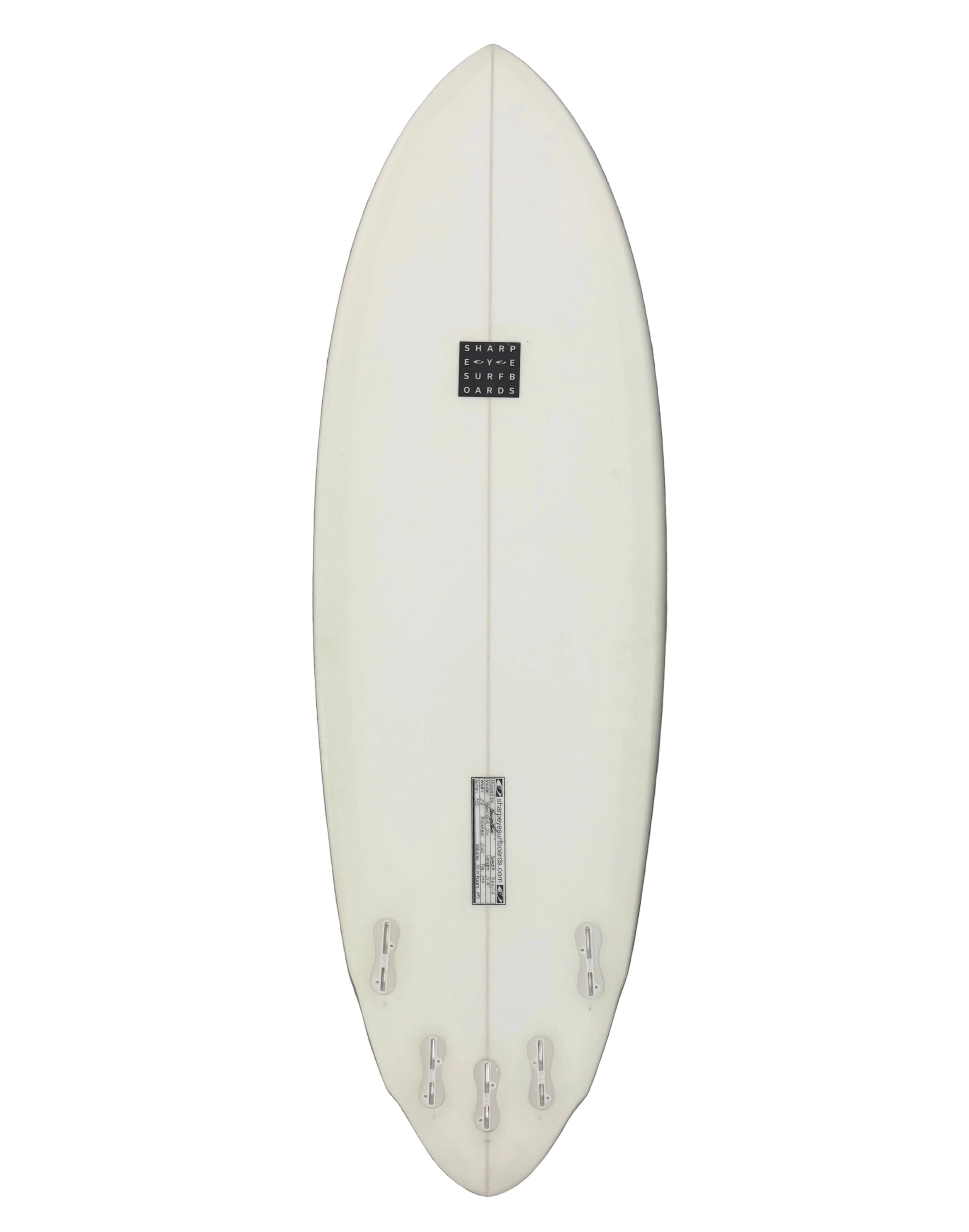 USA工場在庫 中古 Marcio Prototype Radar 5'8" x 20" x 2.62" 32.2L (Epoxy with Stringer)