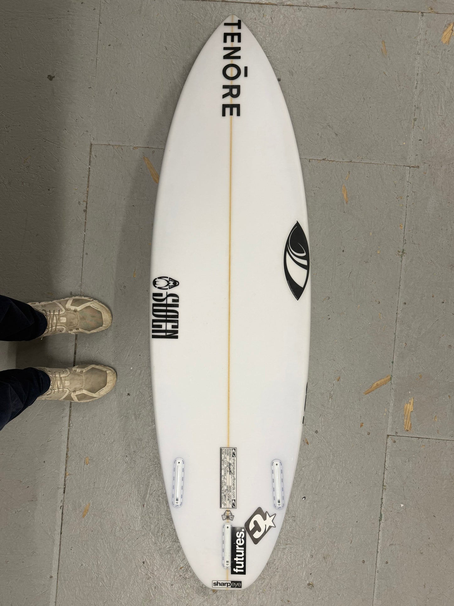 USA工場在庫 中古 Jett Schilling SB-1 5'9.5" x 18.37" x 2.25" 24.93L