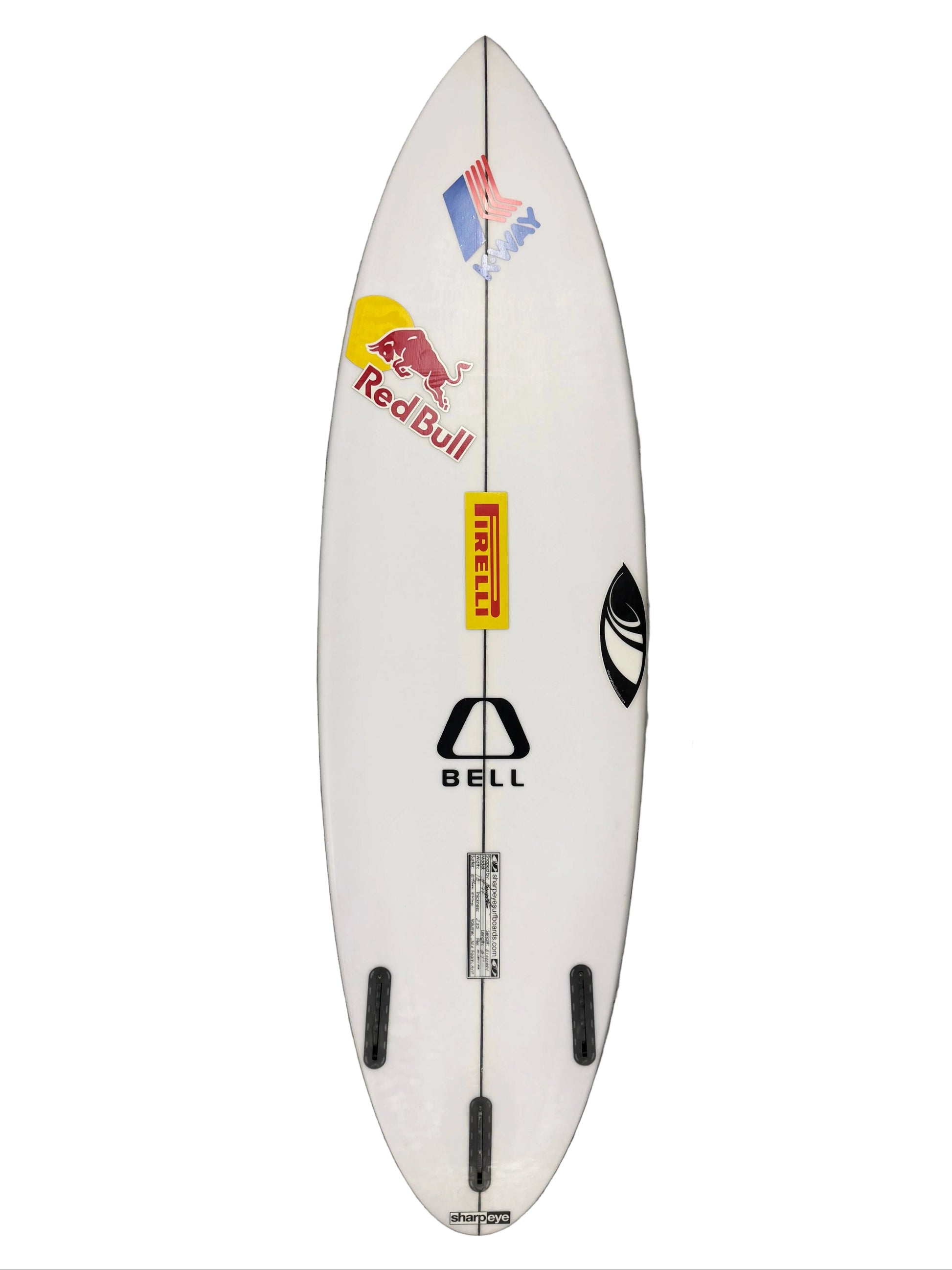 USA工場在庫 中古 Leo Fioravanti #77 6'1" x 19" x 2.55" (Originally made for Ethan Ewing)