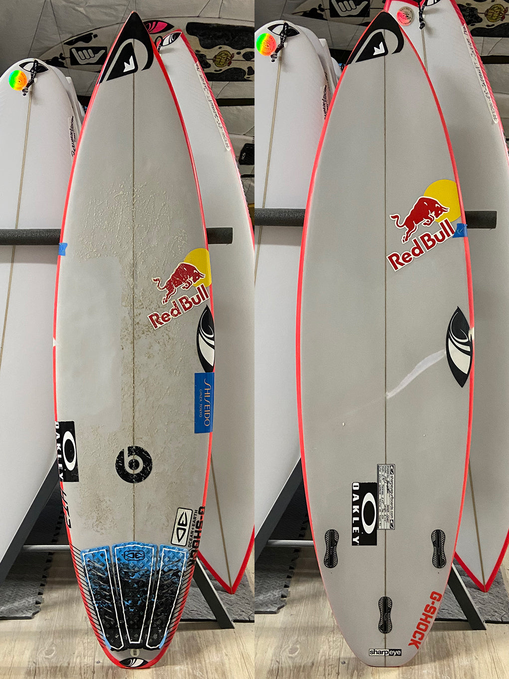新作安い送料無料！美USED 本国アメリカ製 シャープアイサーフボード HT2.5 モデル 5’8” 24.4L SHARPEYE Surfboards 5.8フィート～