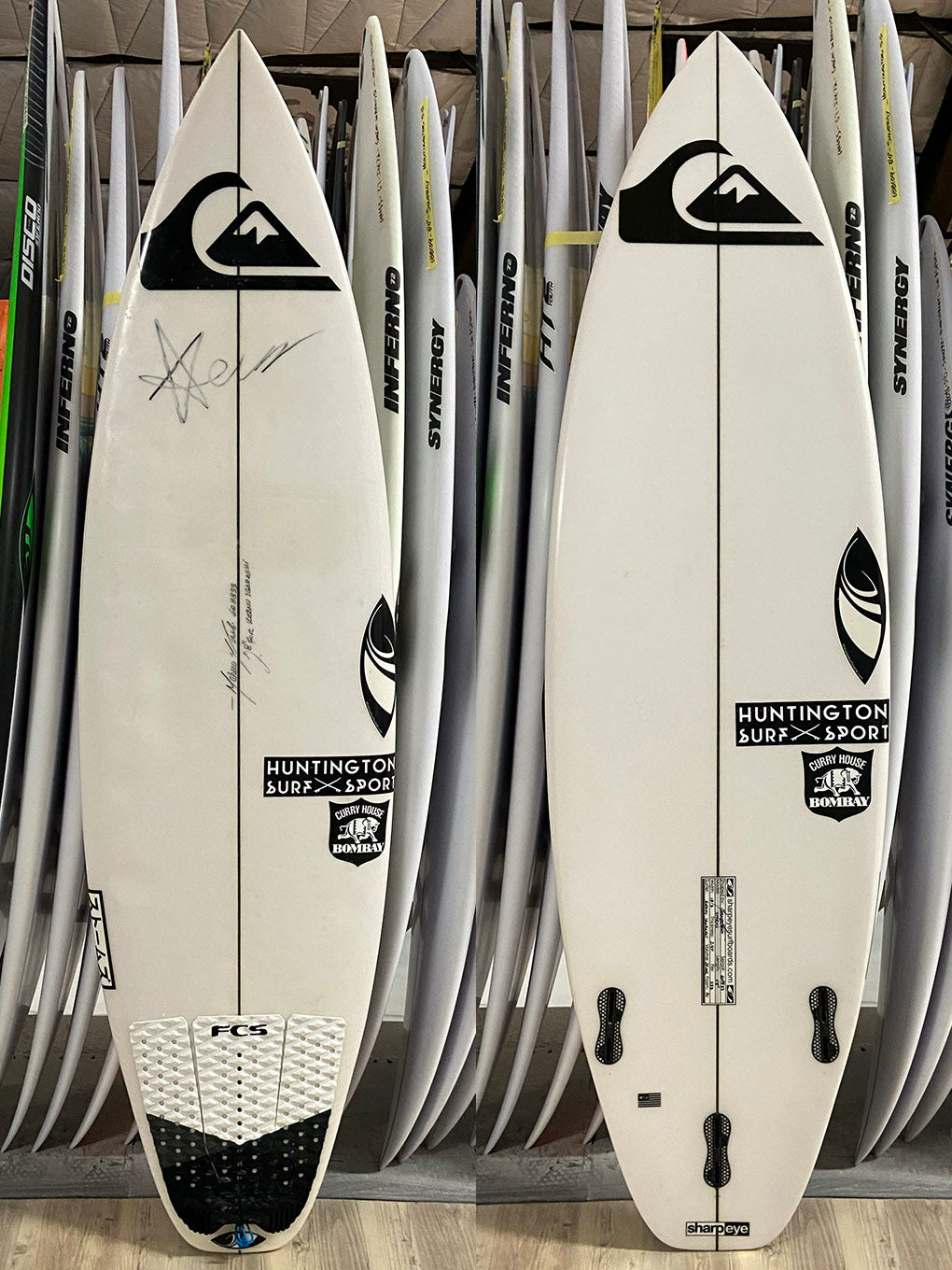 Keanu Igarashi 五十嵐キアヌ 使用済 サイン入り Storms  5'8" x 18.7" x 2.4" #608833